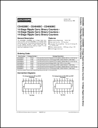 CD4060BCMX Datasheet