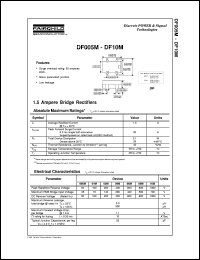 DF01M Datasheet