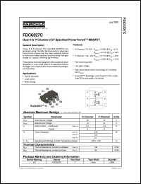 FDC6327C Datasheet