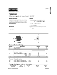 FDD6612A Datasheet
