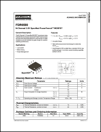 FDR6580 Datasheet