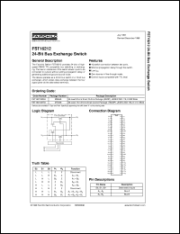 FST16212MTD Datasheet
