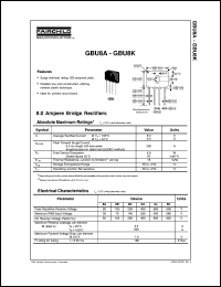 GBU8B Datasheet