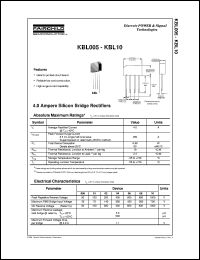 KBL01 Datasheet