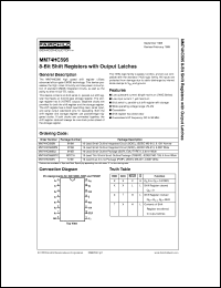 MM74HC595WMX Datasheet