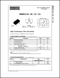 MMBD4148CC Datasheet