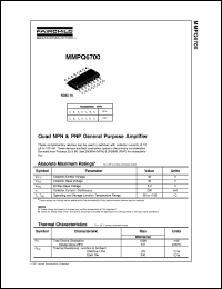 MMPQ6700 Datasheet