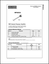 MPS6534 Datasheet