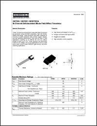 NDS7002A Datasheet