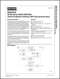 NM25C020M8X Datasheet