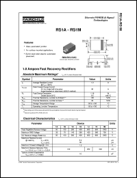 RS1A Datasheet