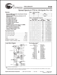 W199H Datasheet