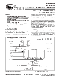 CYM74S551PM-50C Datasheet