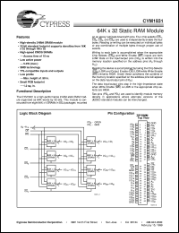 CYM1831PM-35C Datasheet
