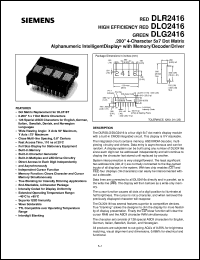 DLR2416 Datasheet