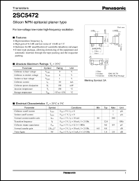 2SC5472 Datasheet