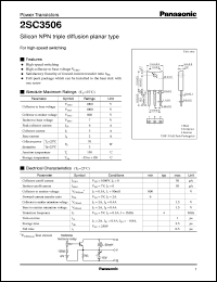 2SC3506 Datasheet