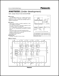 AN8780SB Datasheet