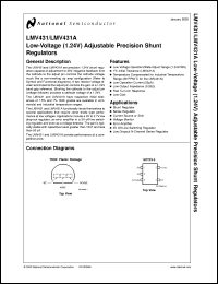 LMV431CM5 Datasheet