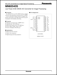 MN65543S Datasheet