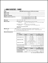 MN15G0402 Datasheet