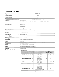 MN102L35G Datasheet