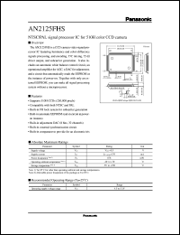 AN2125FHS Datasheet