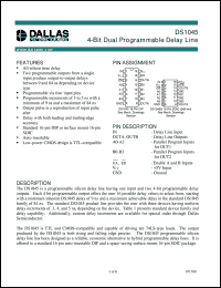 DS1045S-4-TandR Datasheet