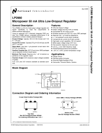 LP2980IM5X-5-0 Datasheet